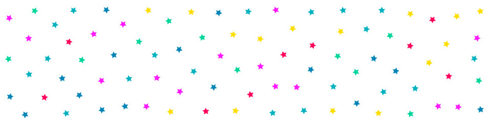 Rainbow Rain Top Vector White Panoramic