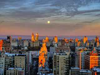 View of Upper East Side Manhattan