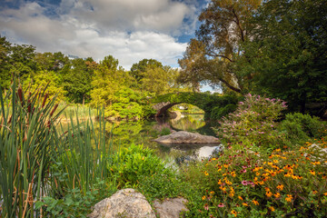 Gapstow Bridge in Central Park