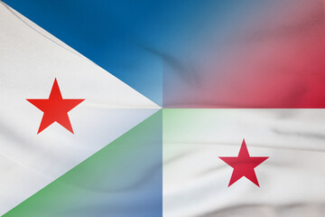 Djibouti and Panama official flag transborder negotiation PAN DJI