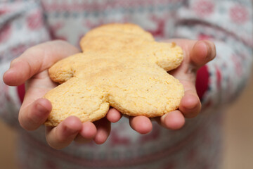 galleta de muñeco de jengibre