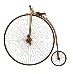 Foto auf Acrylglas Fahrrad Oldtimer-Fahrrad