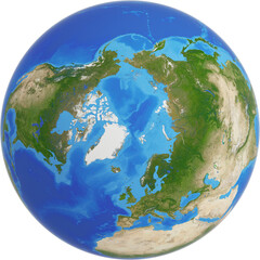 The Globe - North pole © colatudo