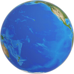 The Globe -  Pacific ocean © colatudo