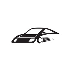 car icon logo vector abstract illustration design