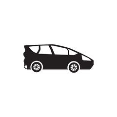 car icon vector abstract illustration design