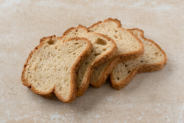 Four Slices of Gluten Free Bread