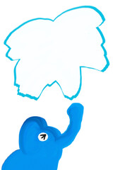 楽しそうな像のフレーム