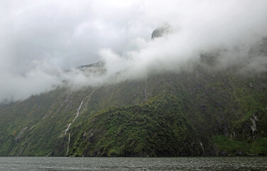 Palisade Falls - Milford Sound, New Zealand