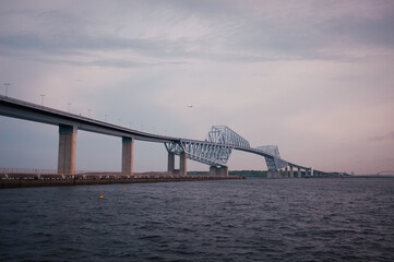 夕方の東京ゲートブリッジ