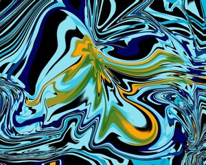abstract background with waves