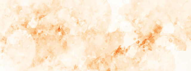 Brown watercolor background texture design on white paper background. Abstract watercolor background handprint colorful gradient ink. Brown painted background texture.