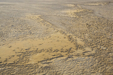 冬の鳥取砂丘とその紋様 鳥取県 鳥取砂丘
