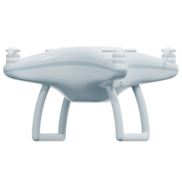 drone 3d render icon illustration