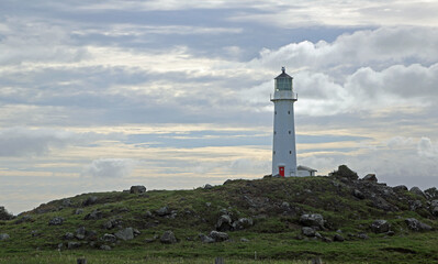 Fototapeta na wymiar Cape Egmont lighthouse - New Zealand