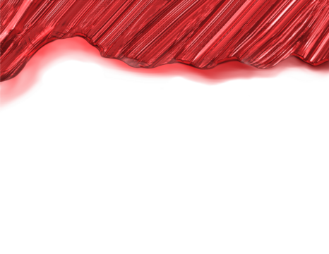 Red metallic painted textured banner with copy space for overlaid objects, social media postings, cards, emails and wide range of projects. Abstract strokes for embellishment.