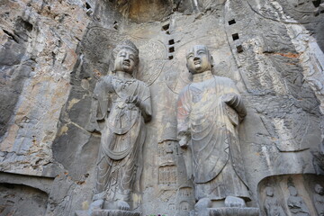 Fengxian Temple The Biggest Cave Of Longmen Grottoes Luoyang Henan China