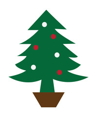 christmas tree illustration