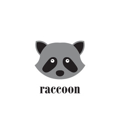 raccoon logo design