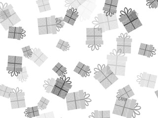 Christmas Pattern Gift Background