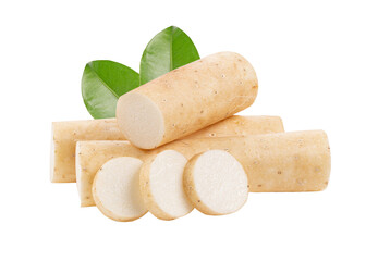 Chinese yam on transparent png