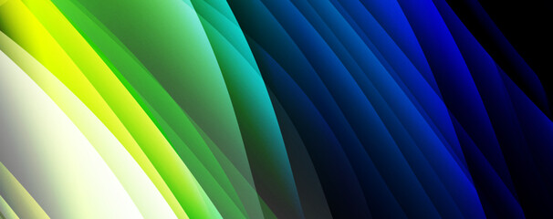 Fluid color gradients with dynamic wave line effect. Vector Illustration For Wallpaper, Banner, Background, Card, Book Illustration, landing page