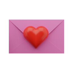 Love message 3D Icon