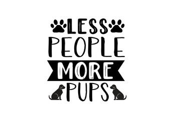 Dog SVG Vector T- Shirt Design.