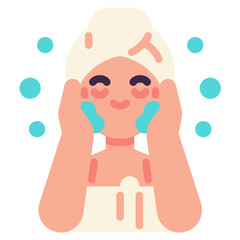 skincare flat icon