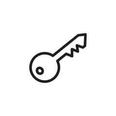 Key icon vector logo design template