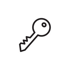 Key icon vector logo design template