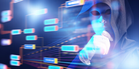 anonymus cyberpunk man