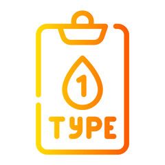 type 1 gradient icon