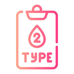 type 2 gradient icon