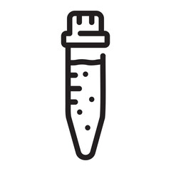 blood test line icon
