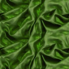 seamless texture of backlit green cloth