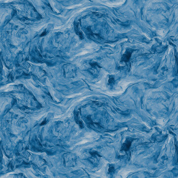 seamless texture of a blue marble surface © timothy