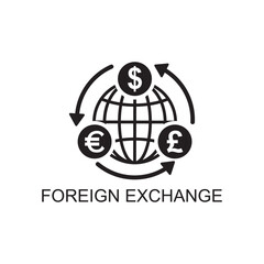 foreign exchange icon , business icon