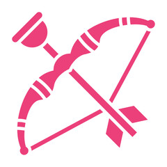 Archery Multicolor Glyph Icon