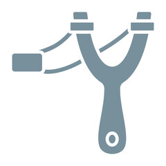 Slingshot Multicolor Glyph Icon