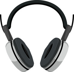 dj headphones color icon vector. dj headphones sign. isolated symbol illustration