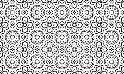 seamless pattern, black floral Pattern, elements, Batiks fabric print, Batiks design, textile fabric design 