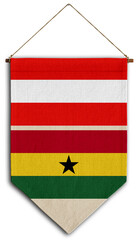 ghana flag relation country hanging fabric travel immigration consultancy visa transparent austria