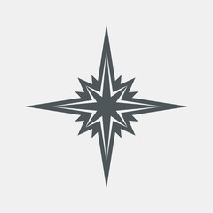 Obraz premium Star north quality vector illustration cut