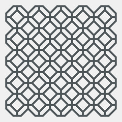 Geometric seamless background tile quality vector illustration cut