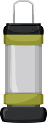 camping lantern camp lamp cartoon. camping lantern camp lamp sign. isolated symbol vector illustration