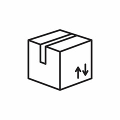 Carton Package Box icon