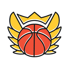 Basketball Logo Design Vector Team Club illustration logotype badge symbol icon