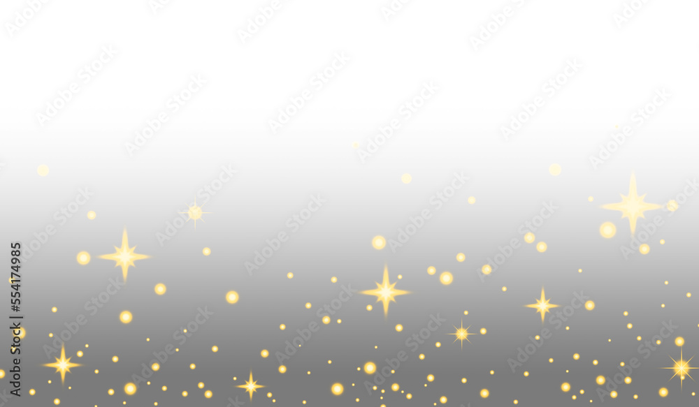 Poster twinkle golden star pattern for photo effect and overlay. abstract blurry star light texture for bac