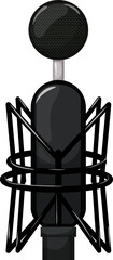karaoke mic microphone music cartoon. karaoke mic microphone music sign. isolated symbol vector illustration